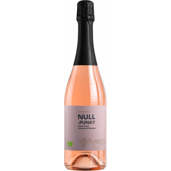 Rose Null.Punkt Cuvée Rosé - schäumendes Getränk entalkoholisiert
